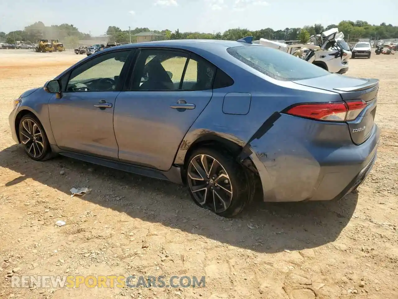 2 Фотография поврежденного автомобиля JTDS4MCE8NJ096490 TOYOTA COROLLA 2022