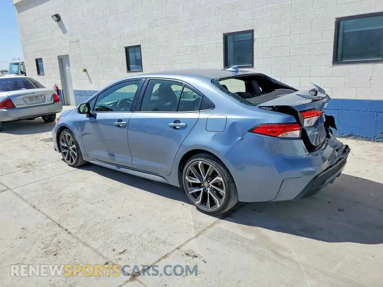 2 Photograph of a damaged car JTDS4MCE9NJ095977 TOYOTA COROLLA 2022