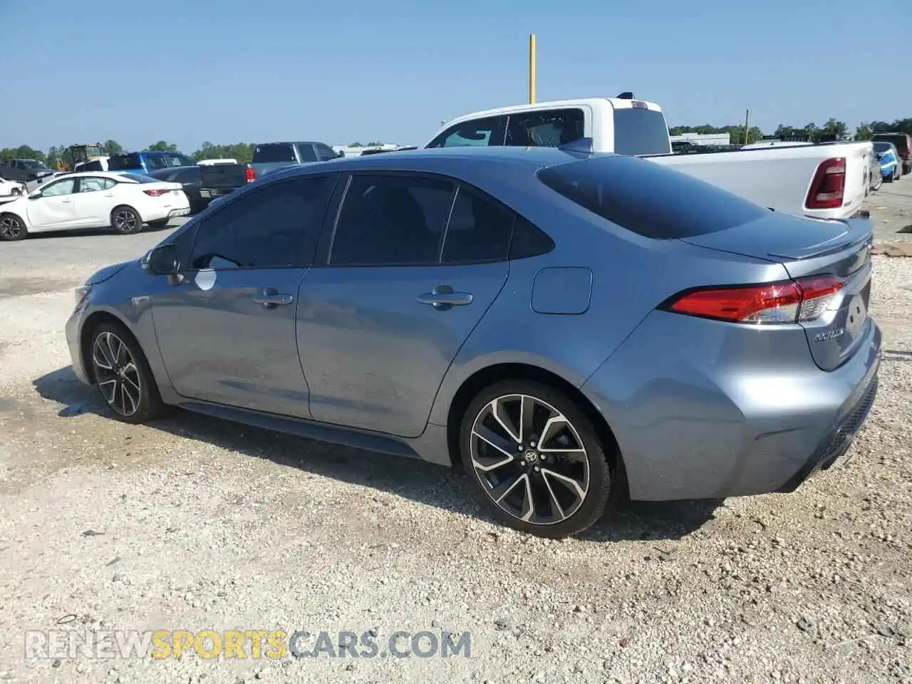 2 Photograph of a damaged car JTDS4MCE9NJ098975 TOYOTA COROLLA 2022