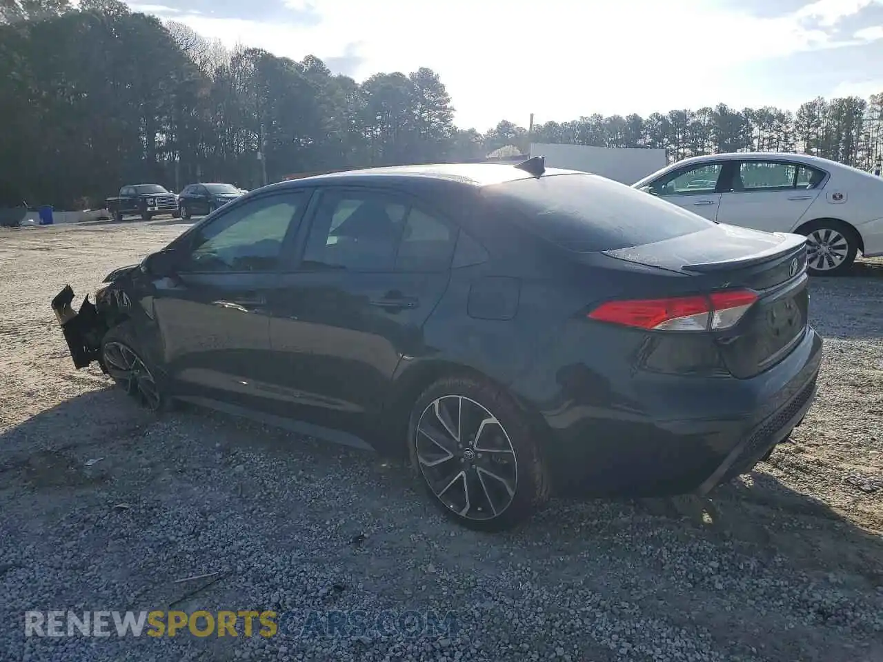 2 Photograph of a damaged car JTDS4MCEXNJ084230 TOYOTA COROLLA 2022