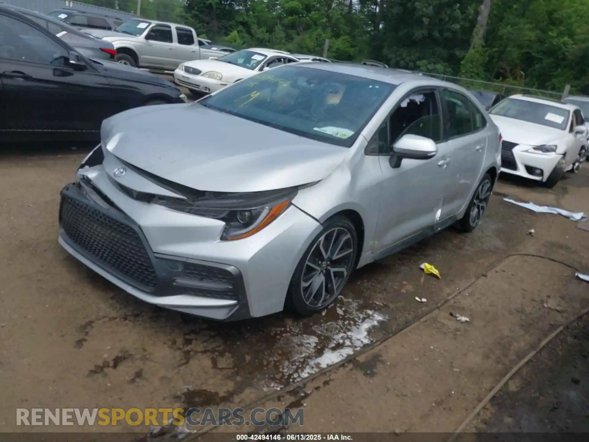 2 Фотография поврежденного автомобиля JTDS4MCEXNJ084745 TOYOTA COROLLA 2022