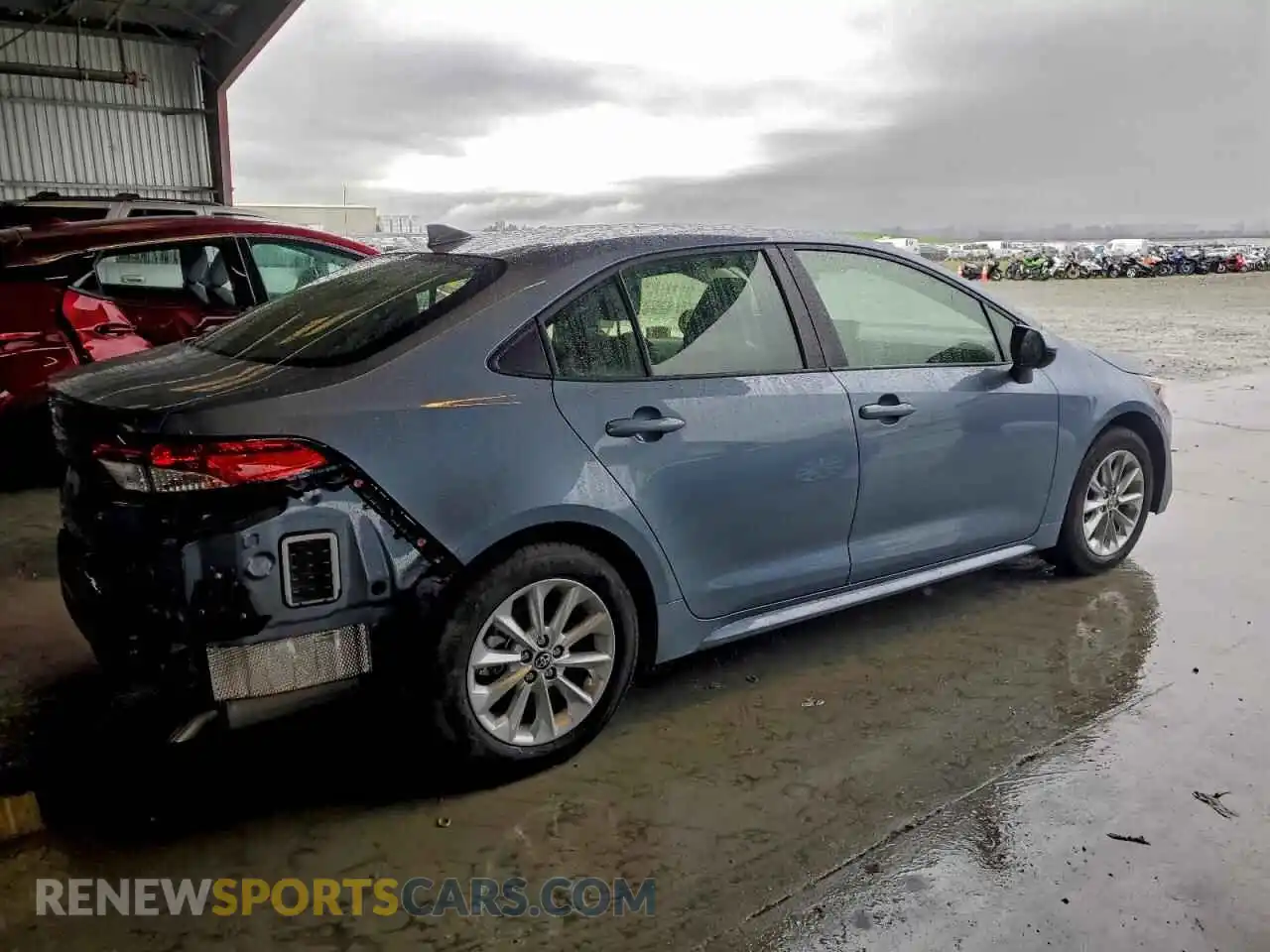 3 fotografías del automóvil dañado JTDVPMAE5N3012377 TOYOTA COROLLA 2022