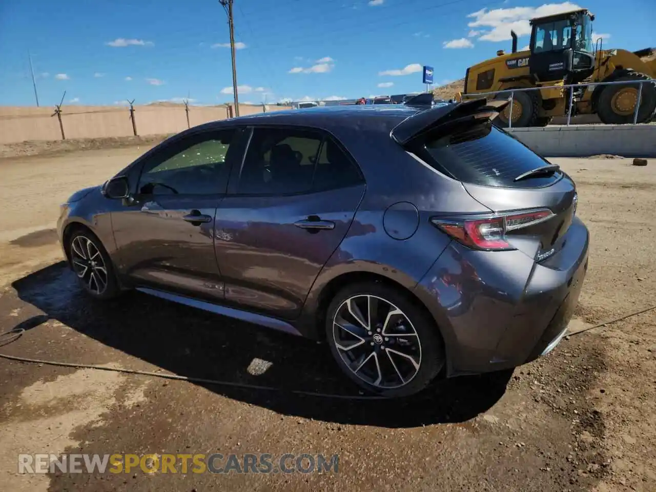 2 fotografías del automóvil dañado JTNA4MBE2N3155286 TOYOTA COROLLA 2022