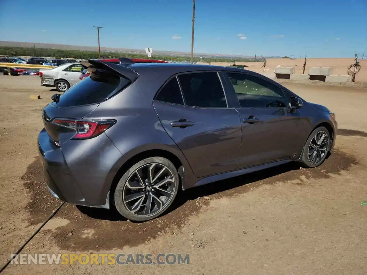 3 fotografías del automóvil dañado JTNA4MBE2N3155286 TOYOTA COROLLA 2022
