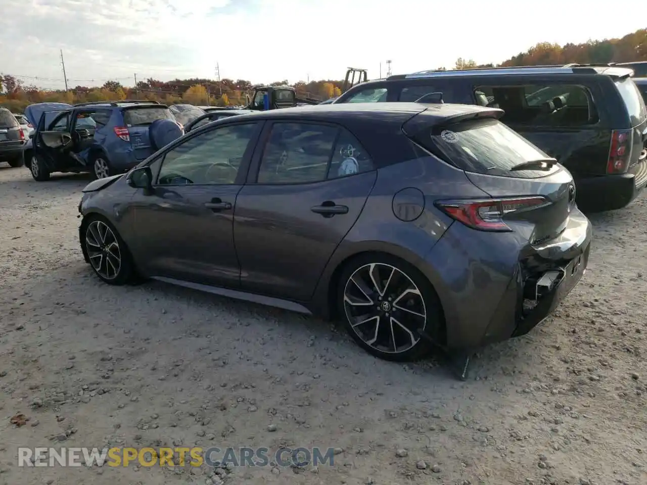 2 Photograph of a damaged car JTNA4MBE4N3184384 TOYOTA COROLLA 2022
