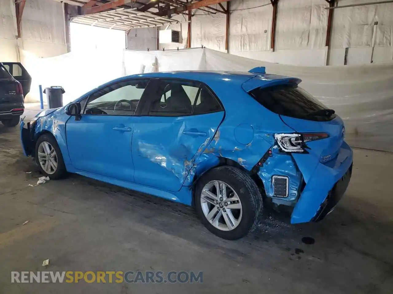 2 Photograph of a damaged car JTNB4MBE4N3158811 TOYOTA COROLLA 2022