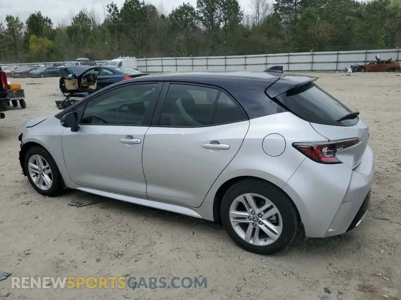 2 Фотография поврежденного автомобиля JTNB4MBEXN3165312 TOYOTA COROLLA 2022