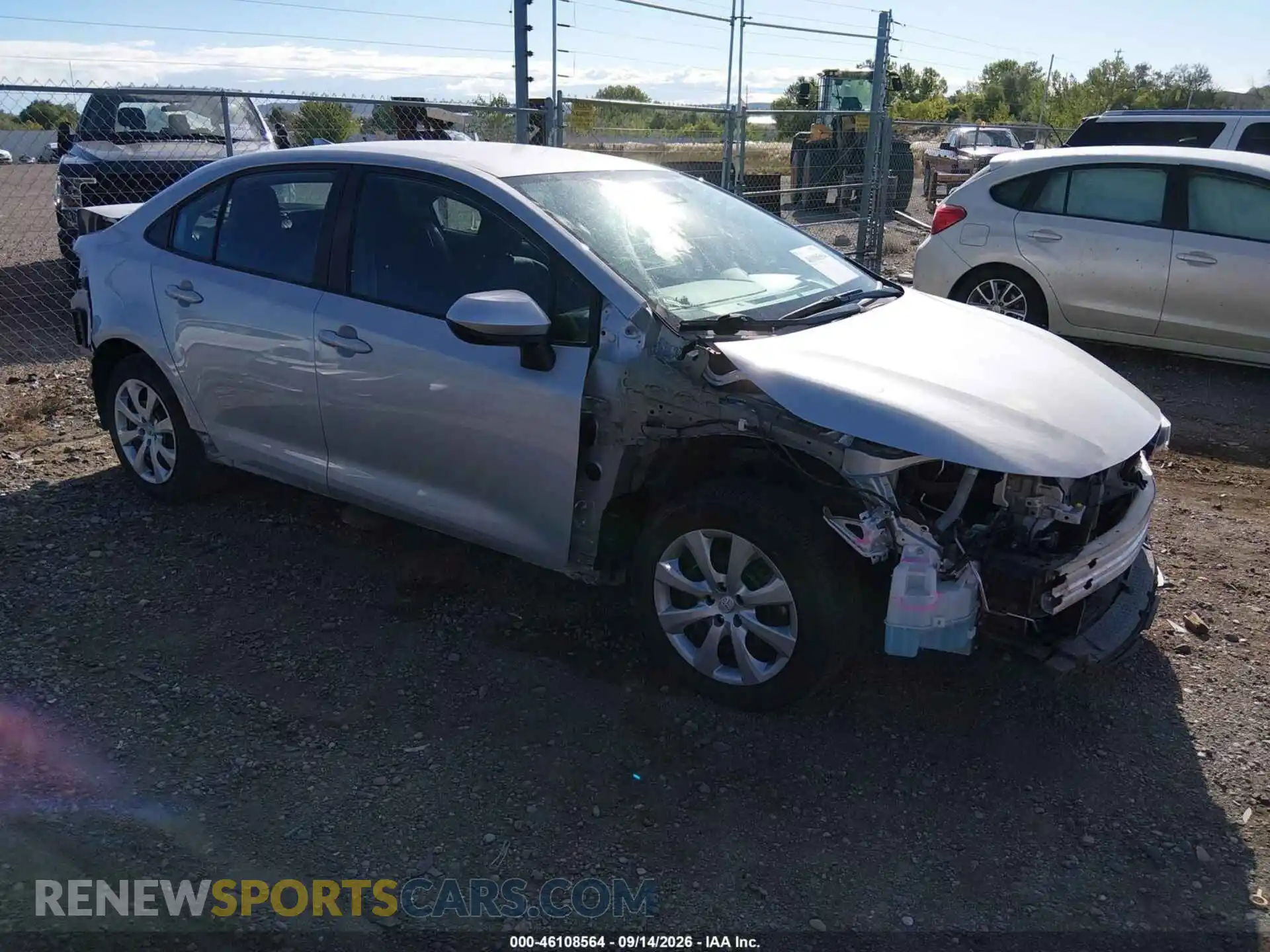 1 fotografías del automóvil dañado 5YFB4MDE0PP051654 TOYOTA COROLLA 2023