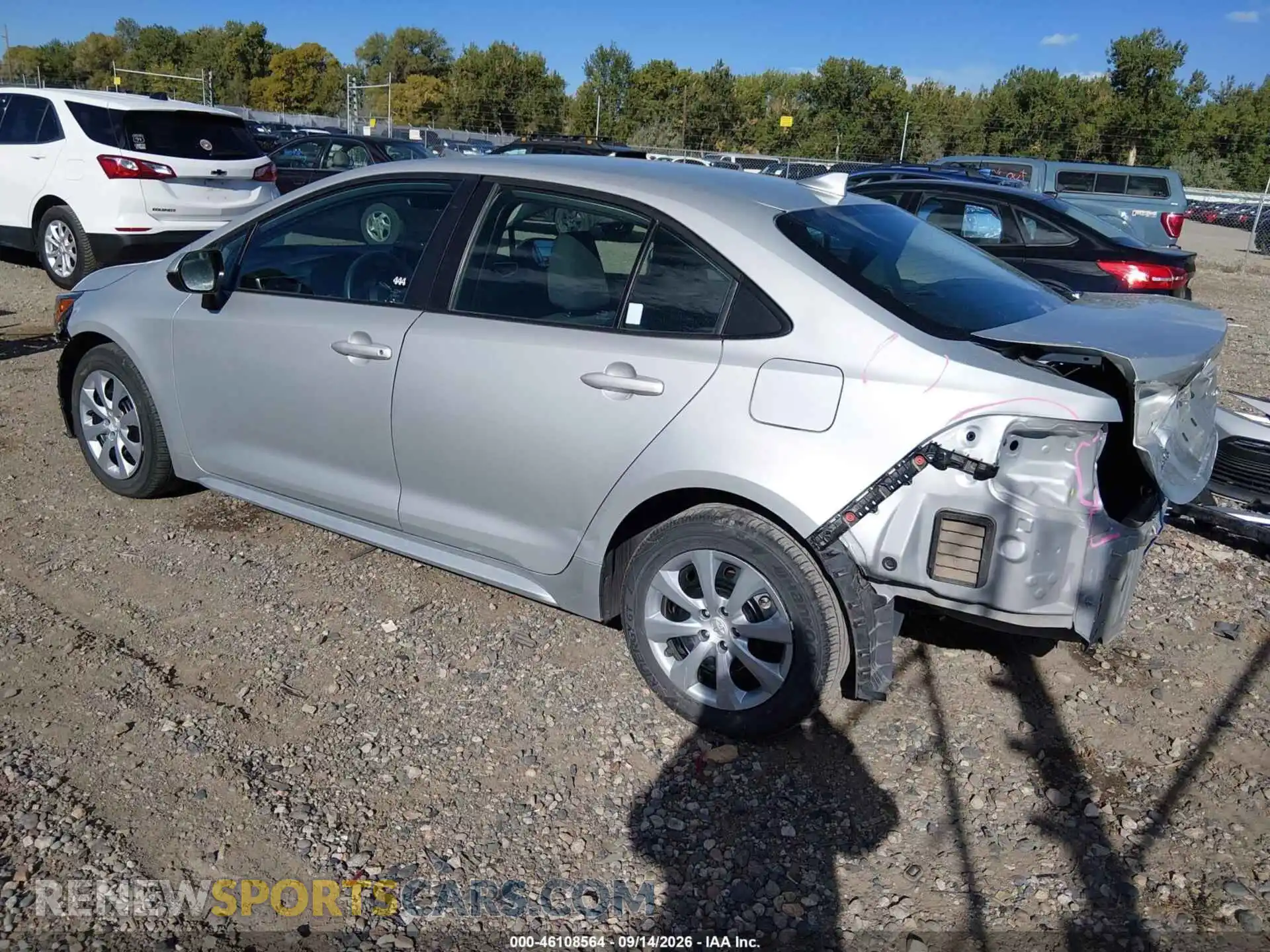 3 fotografías del automóvil dañado 5YFB4MDE0PP051654 TOYOTA COROLLA 2023