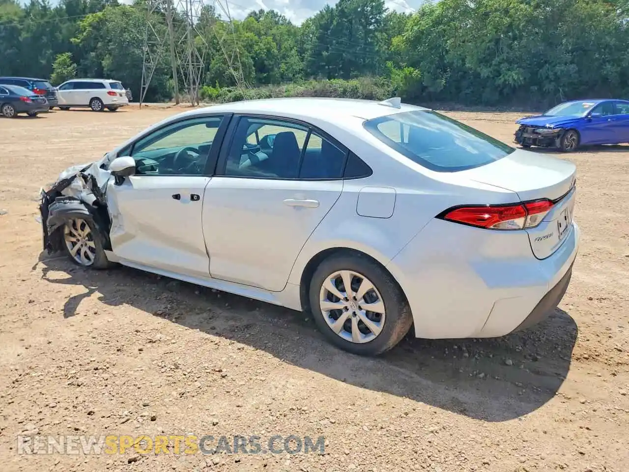 2 Photograph of a damaged car 5YFB4MDE3PP079092 TOYOTA COROLLA 2023