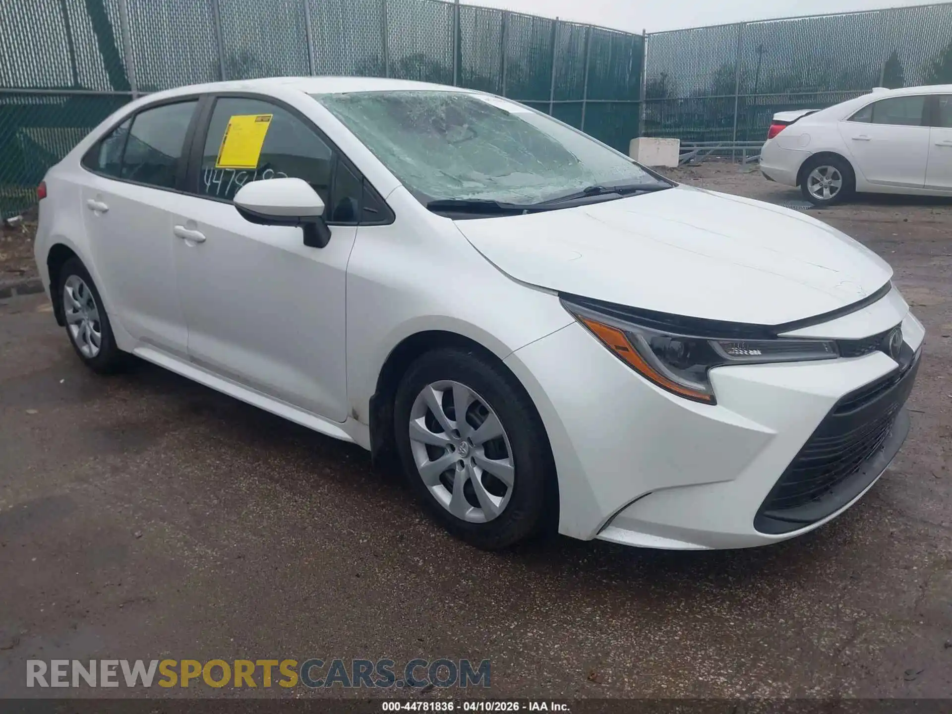 1 Photograph of a damaged car 5YFB4MDE6PP008338 TOYOTA COROLLA 2023