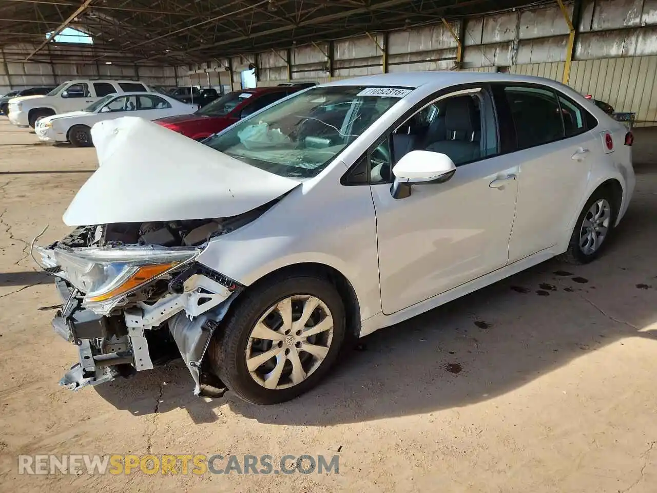 1 Фотография поврежденного автомобиля 5YFB4MDE8PP008017 TOYOTA COROLLA 2023