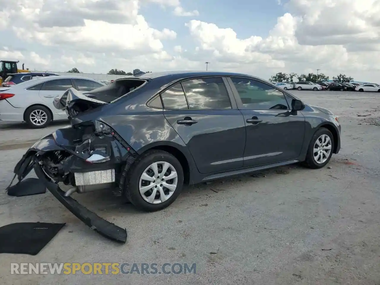 3 Photograph of a damaged car 5YFB4MDEXPP008200 TOYOTA COROLLA 2023