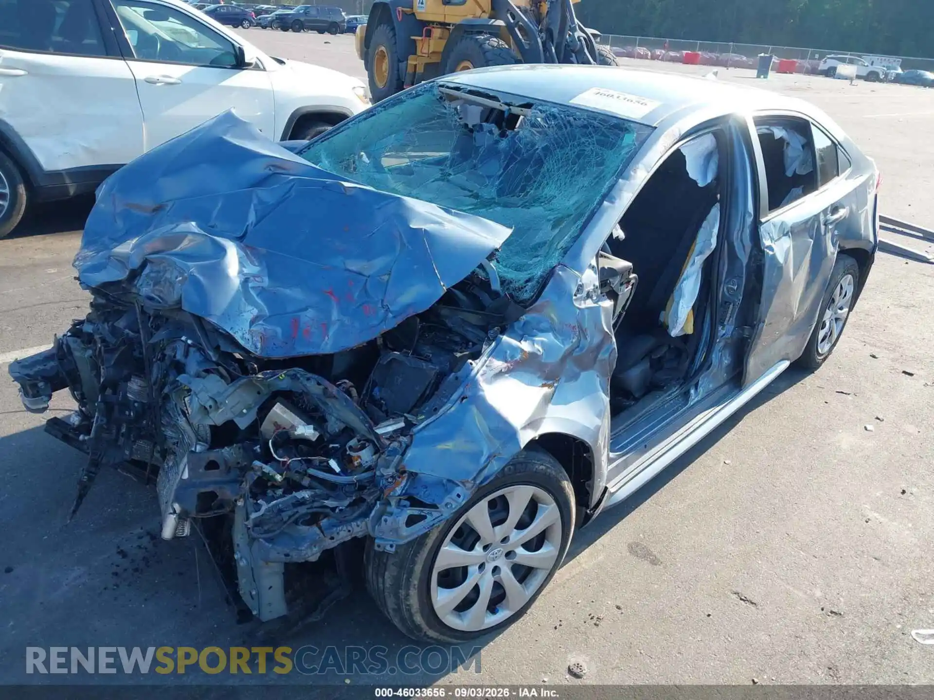 2 Photograph of a damaged car 5YFB4MDEXPP012196 TOYOTA COROLLA 2023
