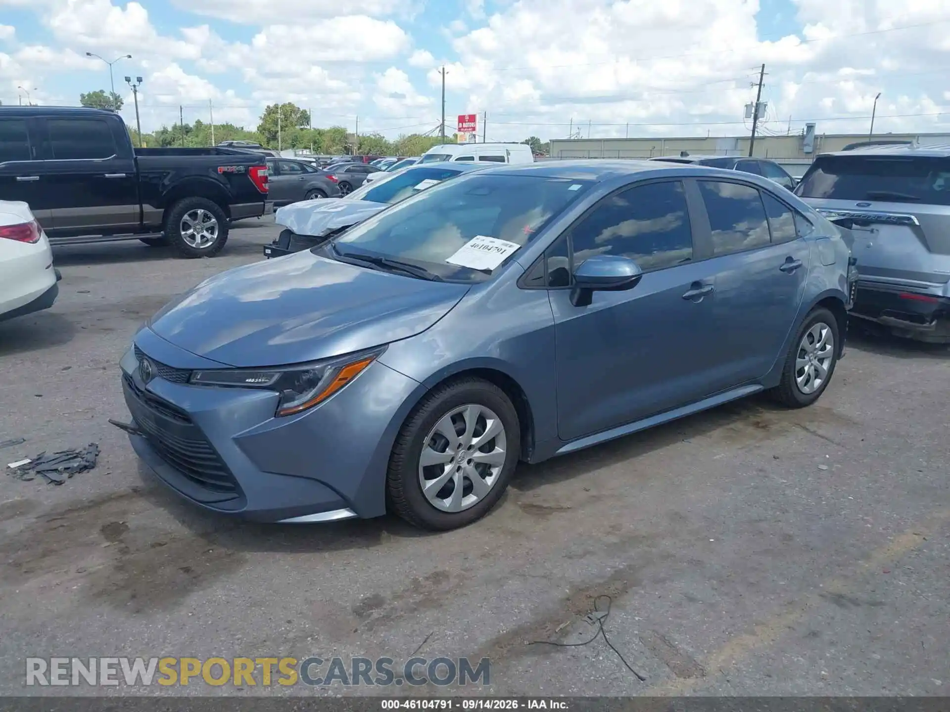 2 Фотография поврежденного автомобиля 5YFB4MDEXPP019357 TOYOTA COROLLA 2023