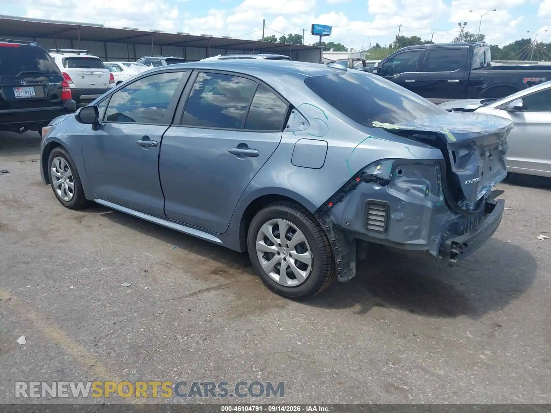 3 Фотография поврежденного автомобиля 5YFB4MDEXPP019357 TOYOTA COROLLA 2023