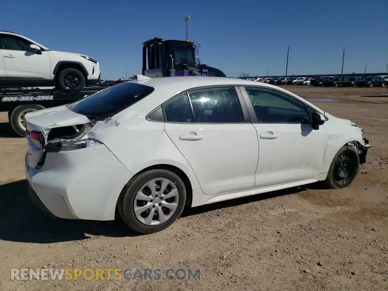 3 Photograph of a damaged car 5YFB4MDEXPP077372 TOYOTA COROLLA 2023