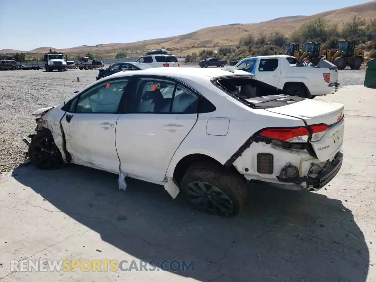 2 Photograph of a damaged car 5YFP4MCE5PP151272 TOYOTA COROLLA 2023