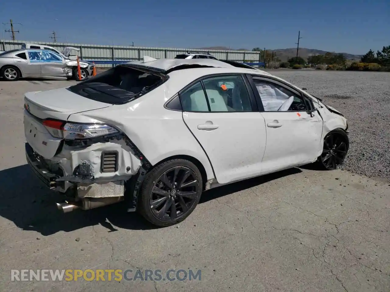 3 Photograph of a damaged car 5YFP4MCE5PP151272 TOYOTA COROLLA 2023