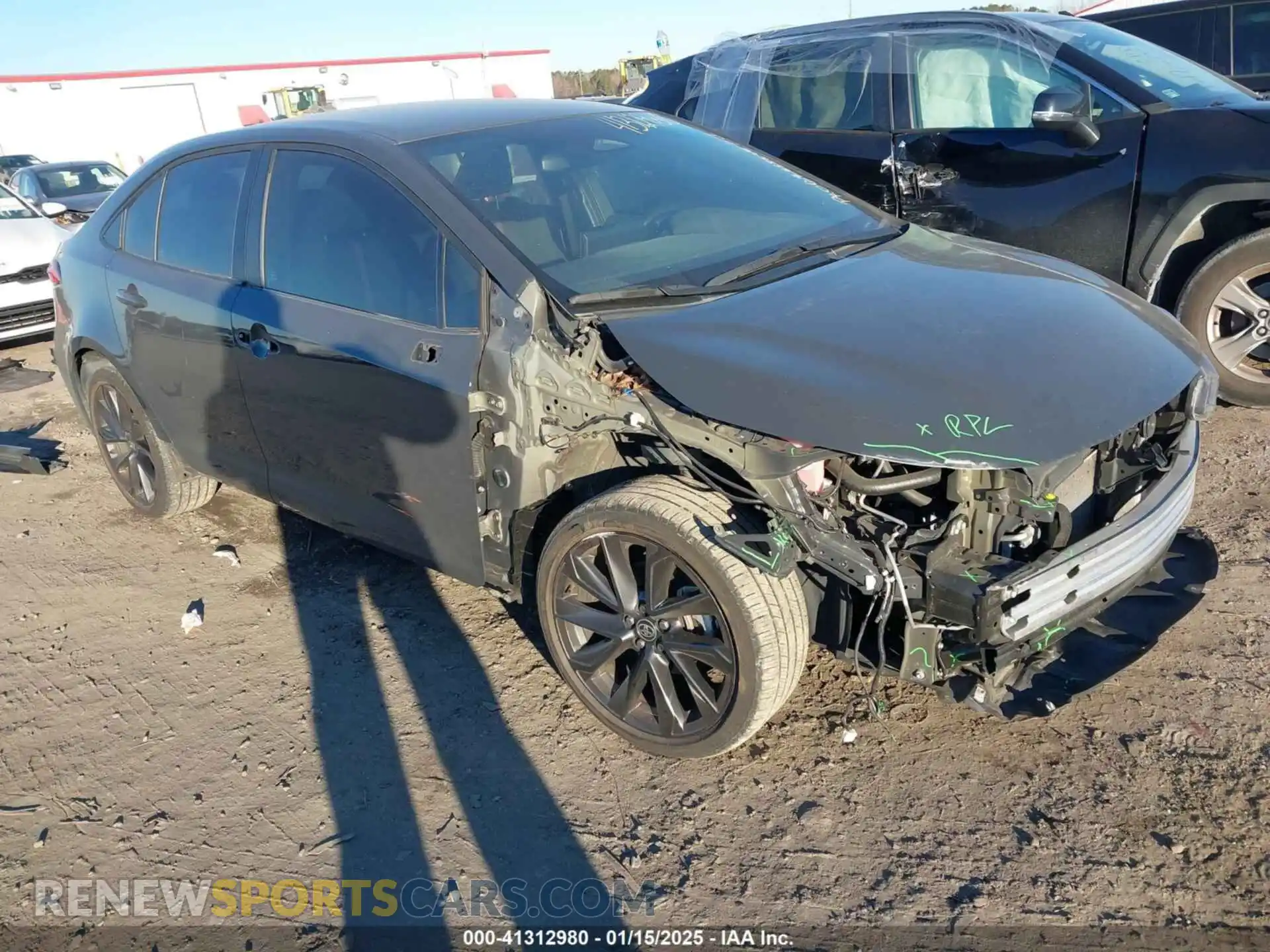 1 Photograph of a damaged car 5YFS4MCE0PP146703 TOYOTA COROLLA 2023