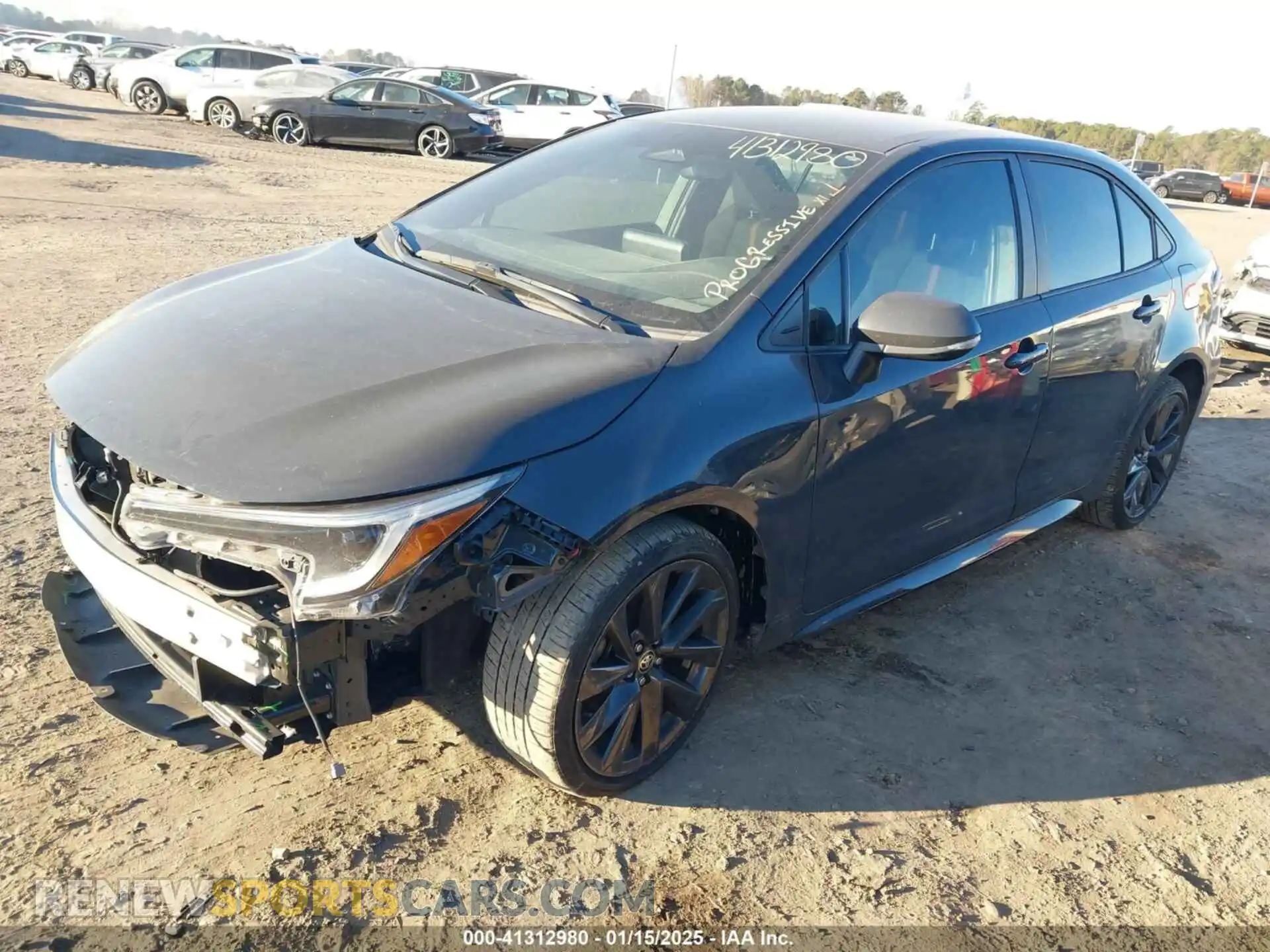 2 Photograph of a damaged car 5YFS4MCE0PP146703 TOYOTA COROLLA 2023