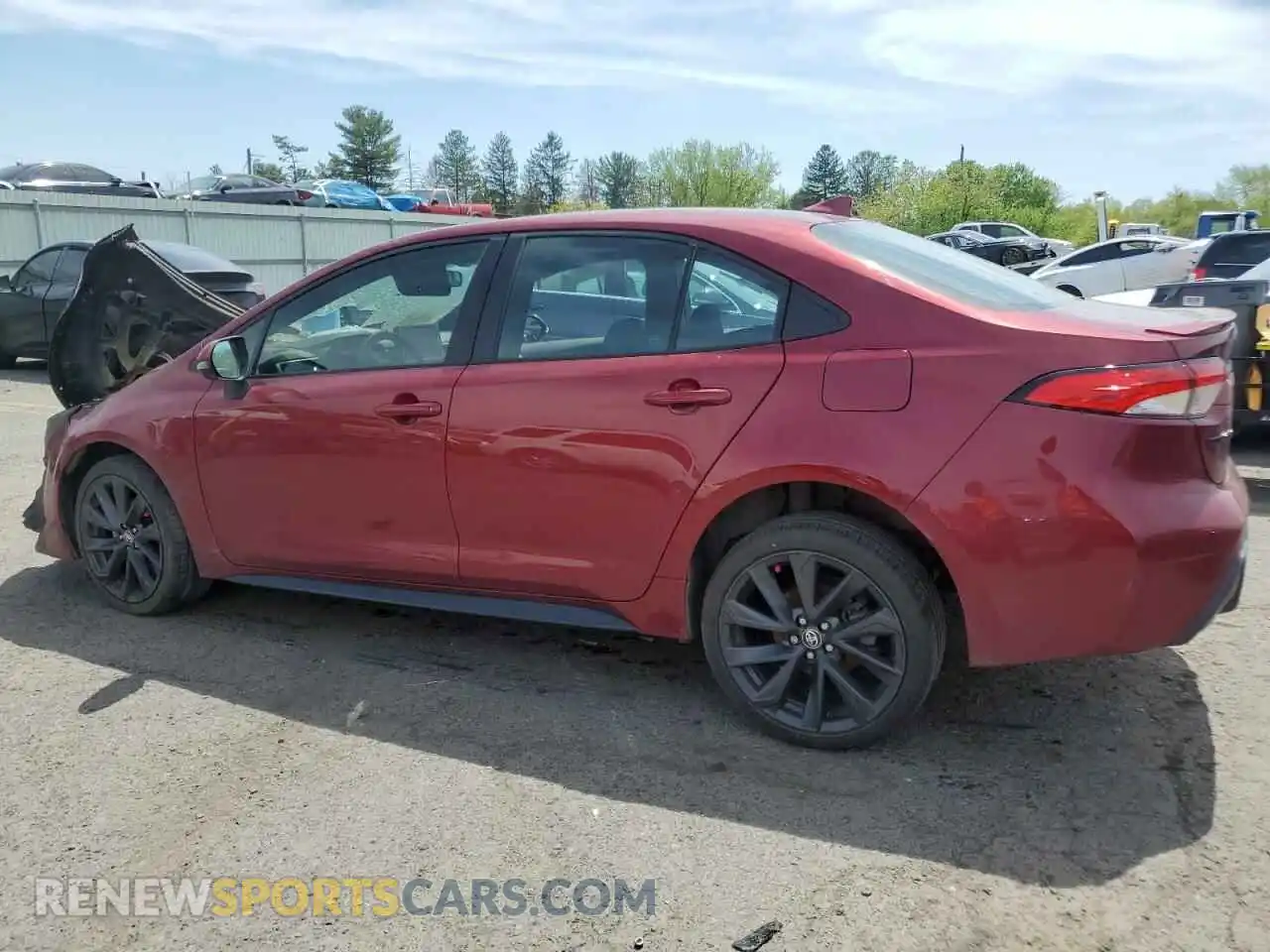 2 Photograph of a damaged car 5YFS4MCE0PP147169 TOYOTA COROLLA 2023