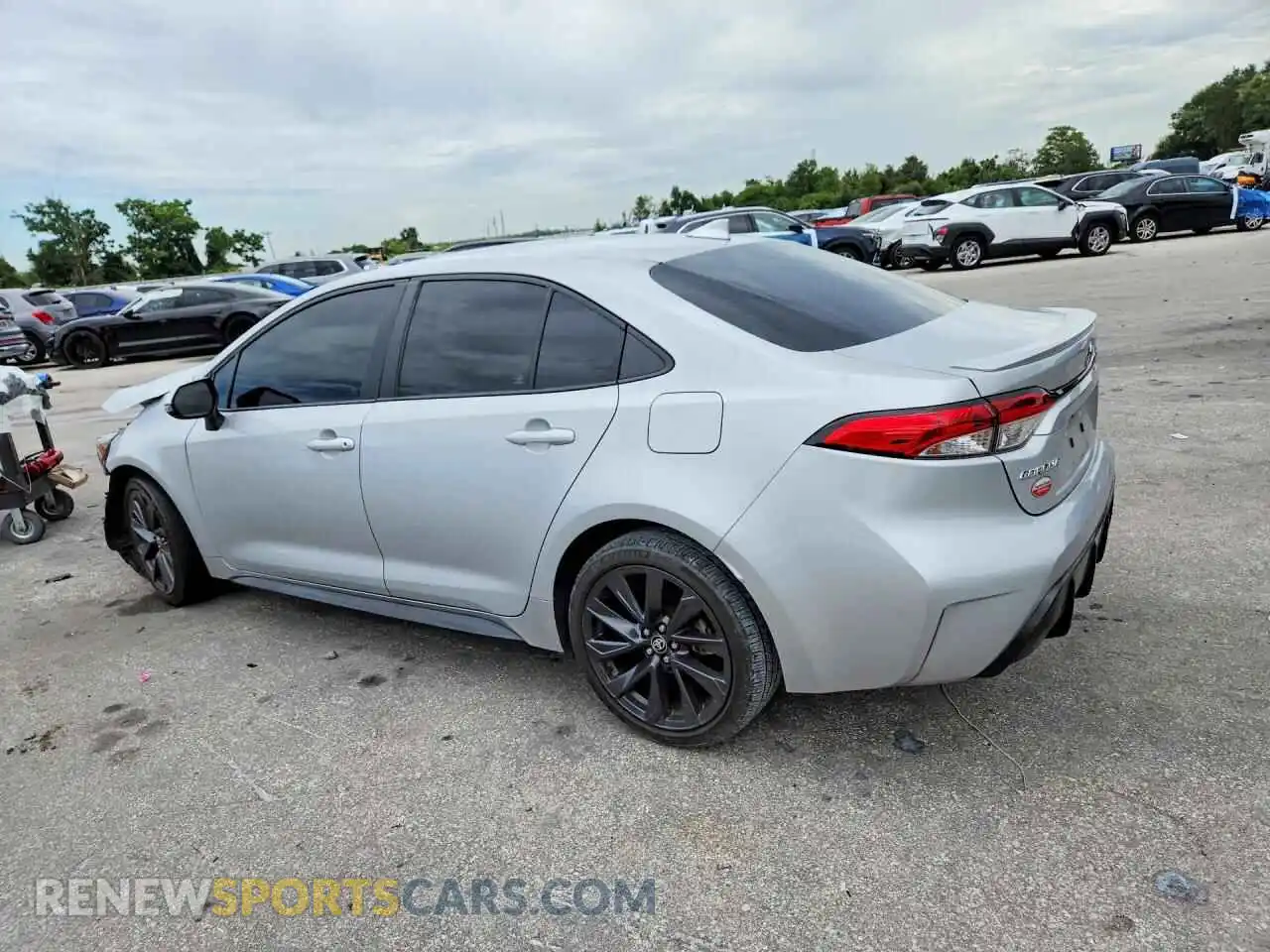 2 Photograph of a damaged car 5YFS4MCE0PP148080 TOYOTA COROLLA 2023