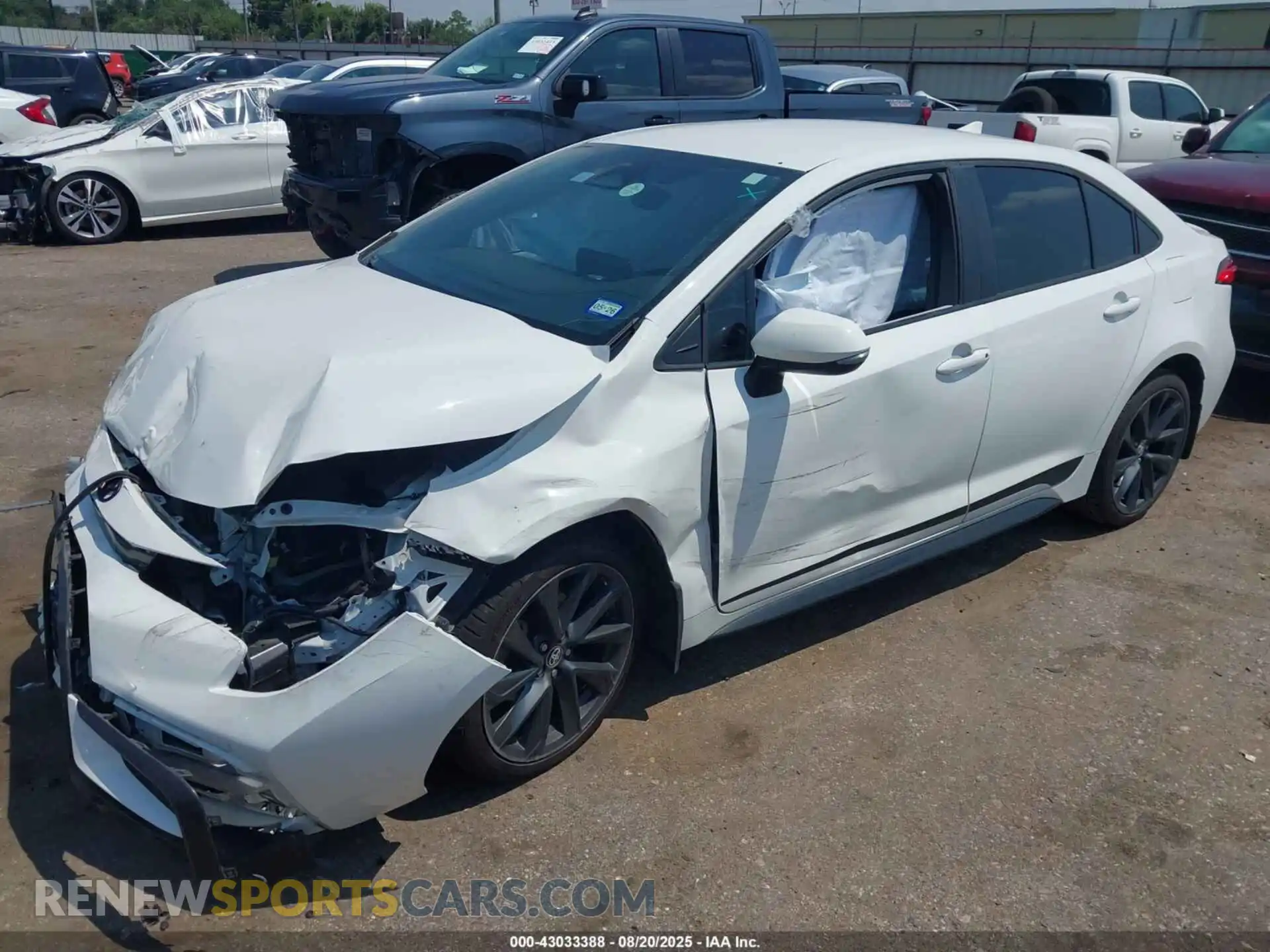 2 Photograph of a damaged car 5YFS4MCE0PP154641 TOYOTA COROLLA 2023
