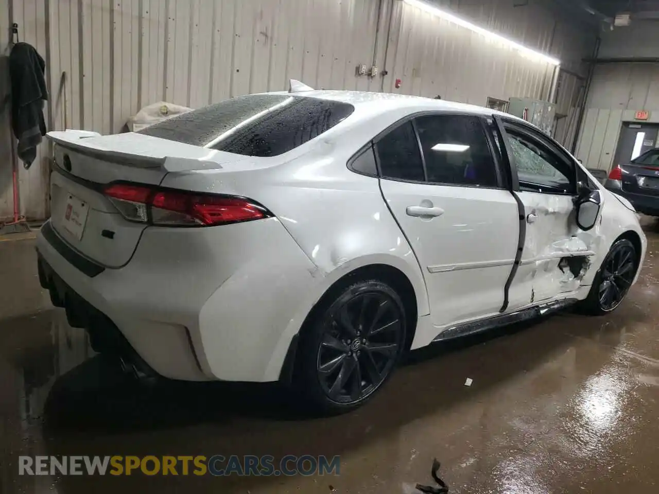 3 fotografías del automóvil dañado 5YFS4MCE0PP167857 TOYOTA COROLLA 2023