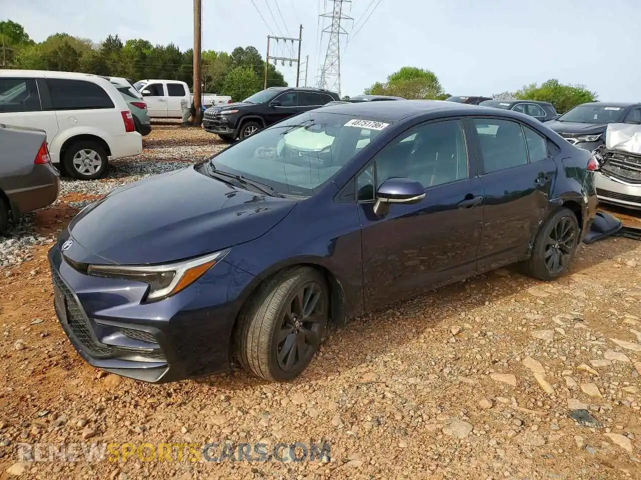1 Photograph of a damaged car 5YFS4MCE1PP140019 TOYOTA COROLLA 2023