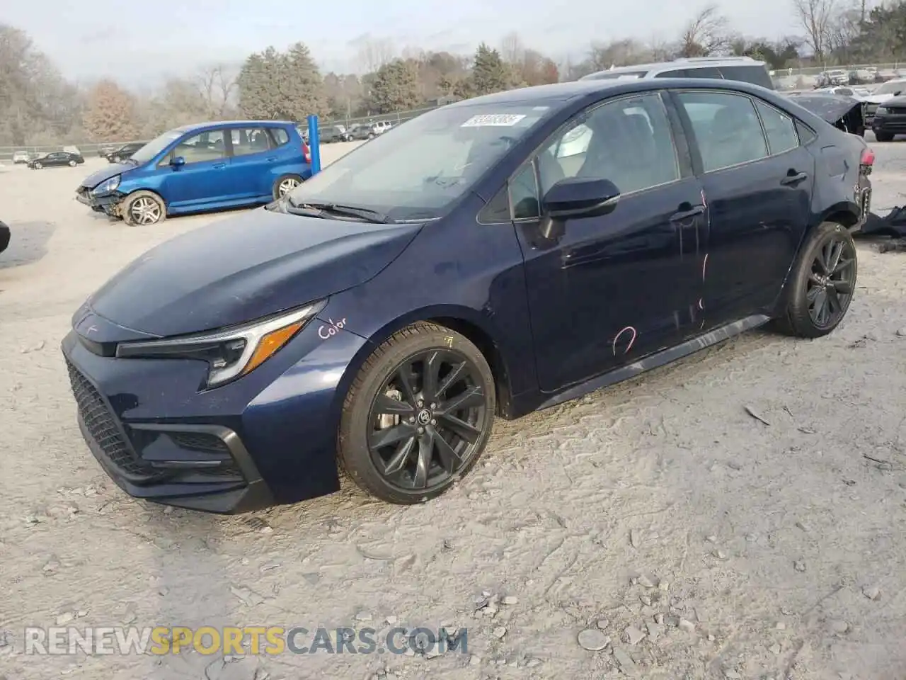 1 Photograph of a damaged car 5YFS4MCE1PP168046 TOYOTA COROLLA 2023