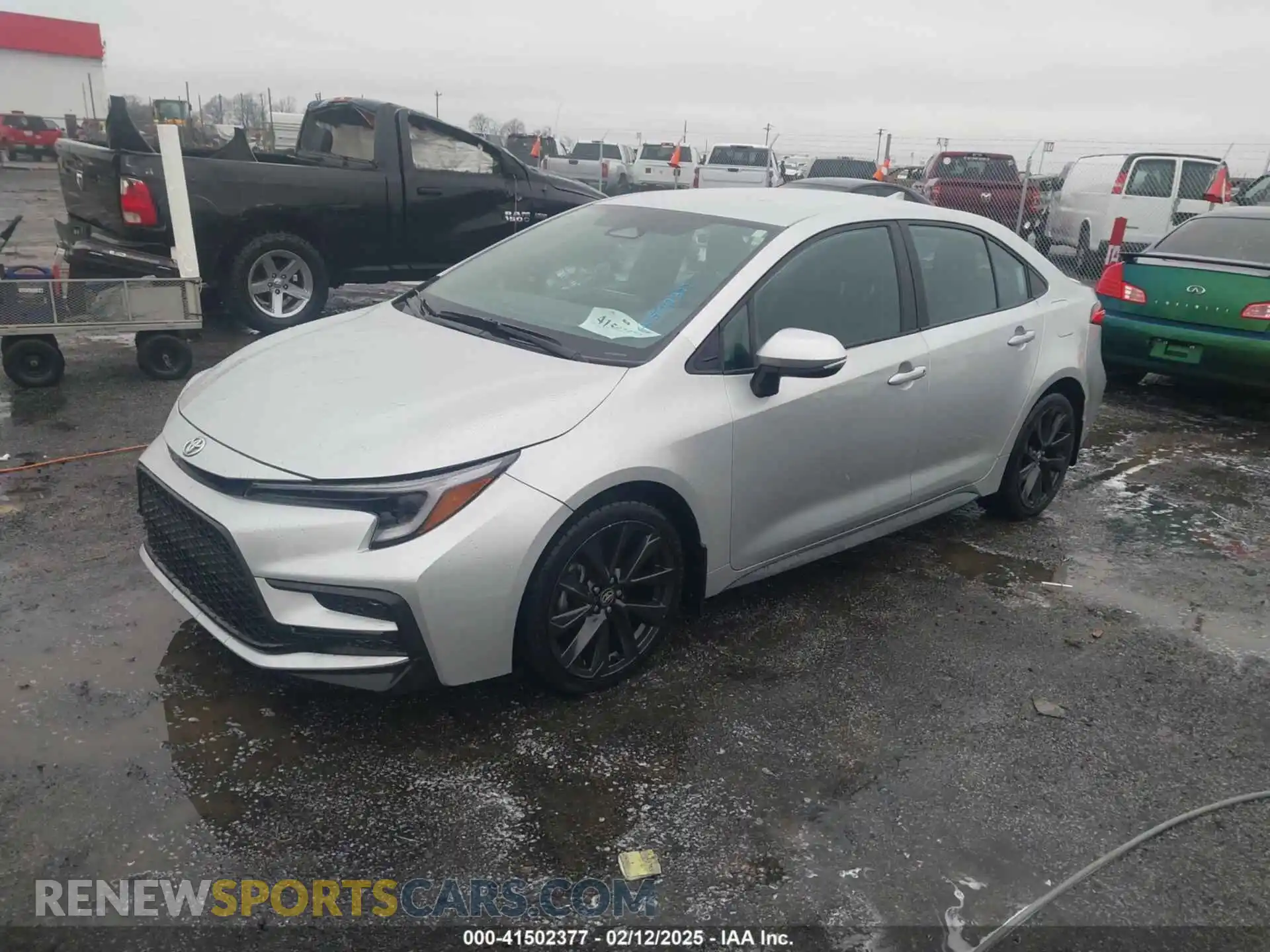 2 Photograph of a damaged car 5YFS4MCE2PP141910 TOYOTA COROLLA 2023