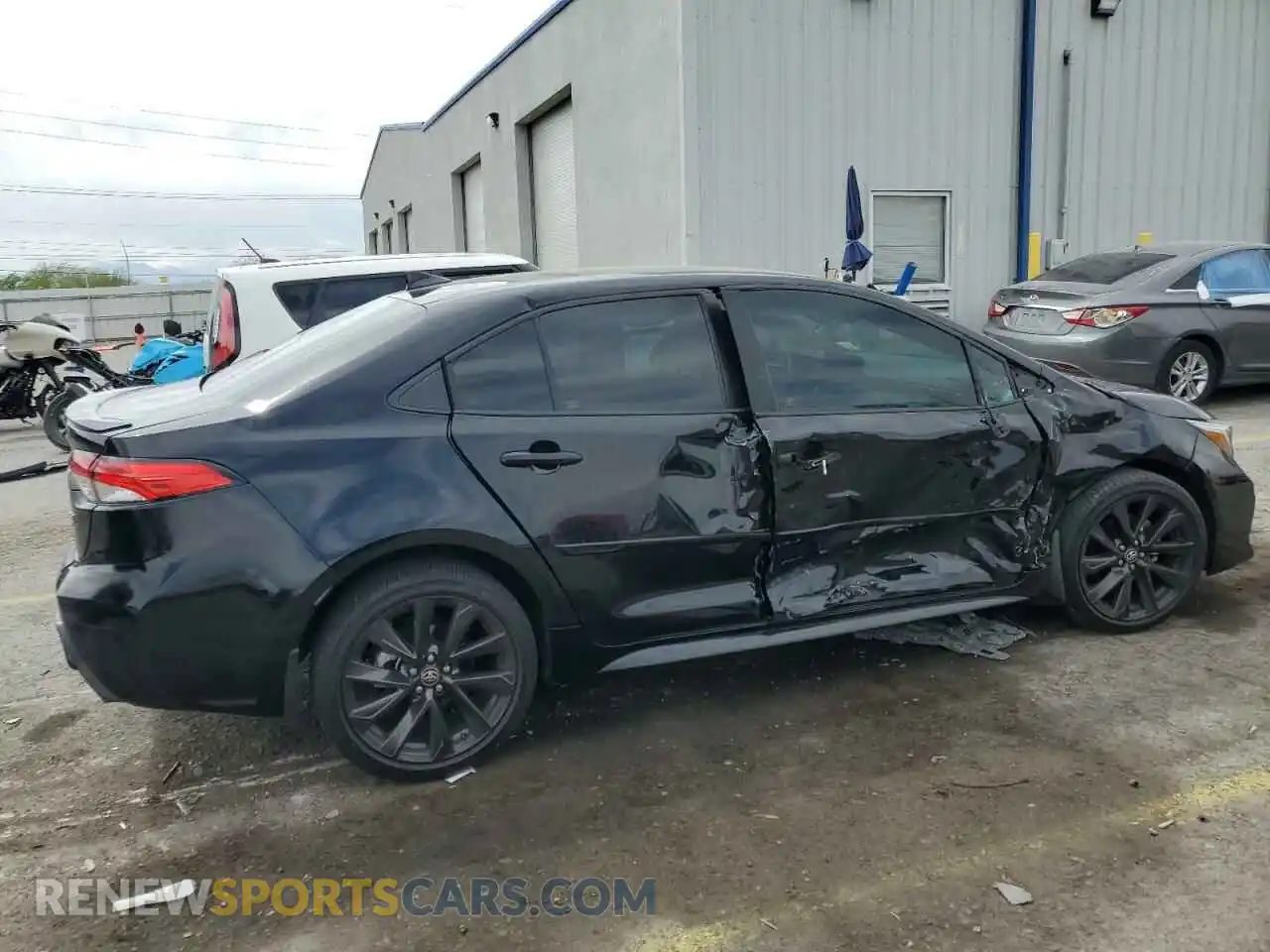 3 Фотография поврежденного автомобиля 5YFS4MCE2PP142068 TOYOTA COROLLA 2023