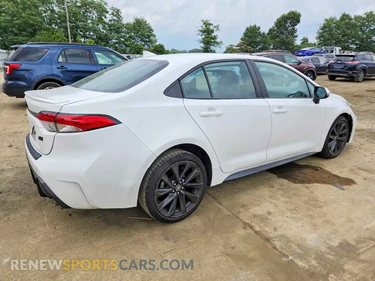 3 fotografías del automóvil dañado 5YFS4MCE2PP142667 TOYOTA COROLLA 2023