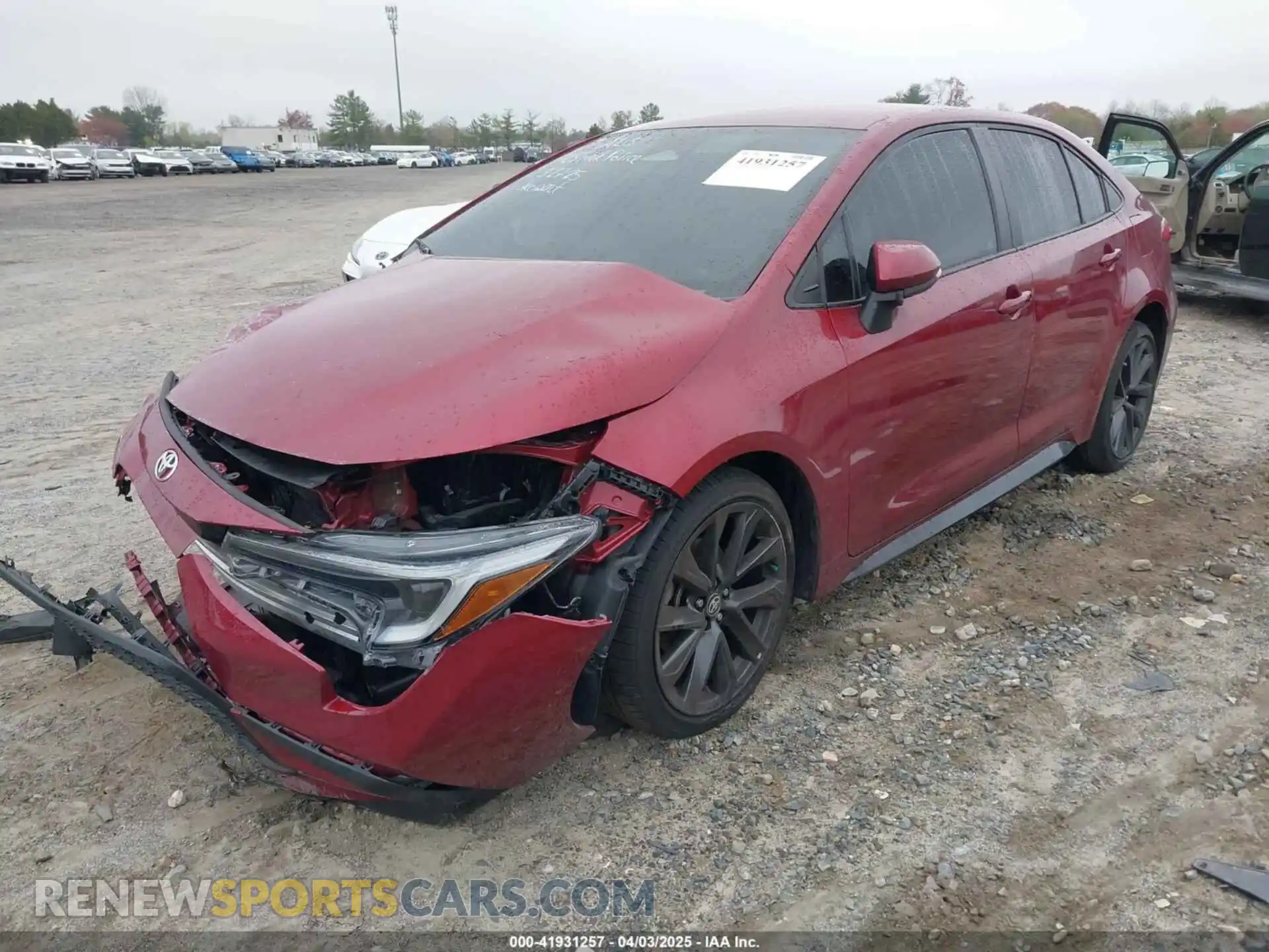 2 Photograph of a damaged car 5YFS4MCE2PP145021 TOYOTA COROLLA 2023