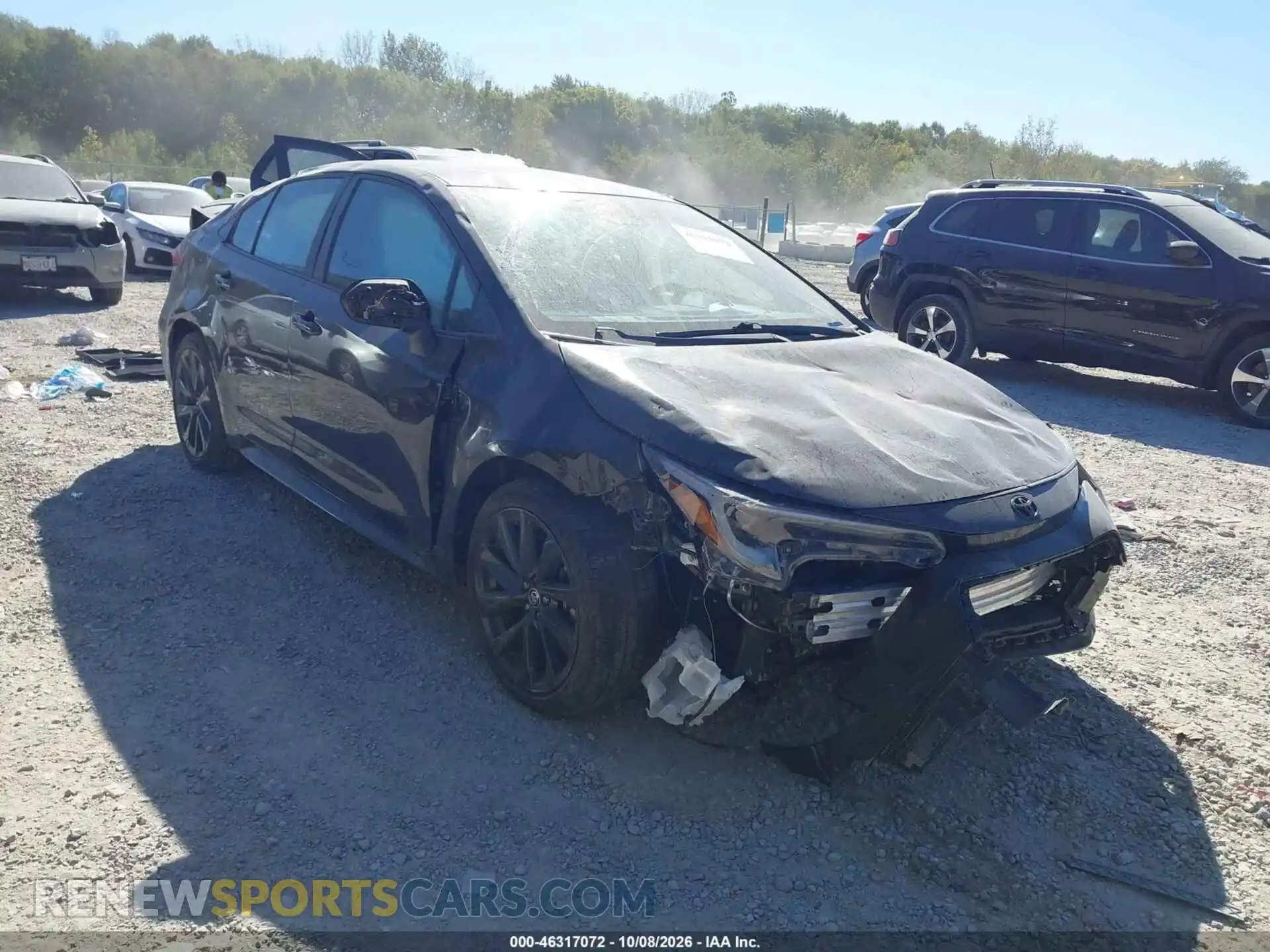1 Photograph of a damaged car 5YFS4MCE2PP156343 TOYOTA COROLLA 2023