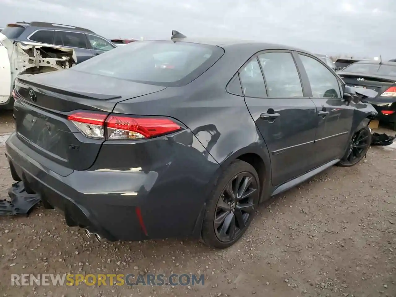 3 Photograph of a damaged car 5YFS4MCE2PP159341 TOYOTA COROLLA 2023