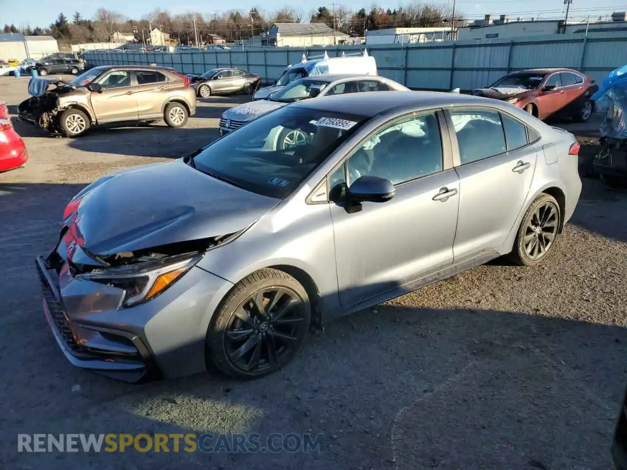 1 Photograph of a damaged car 5YFS4MCE2PP164281 TOYOTA COROLLA 2023