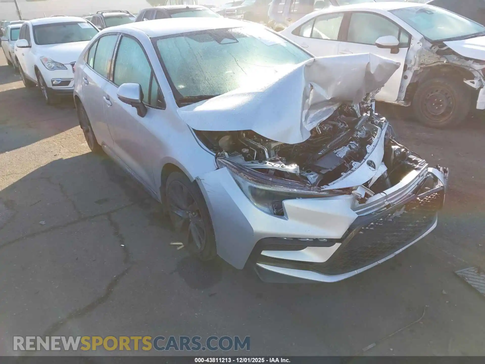 1 Photograph of a damaged car 5YFS4MCE2PP165009 TOYOTA COROLLA 2023