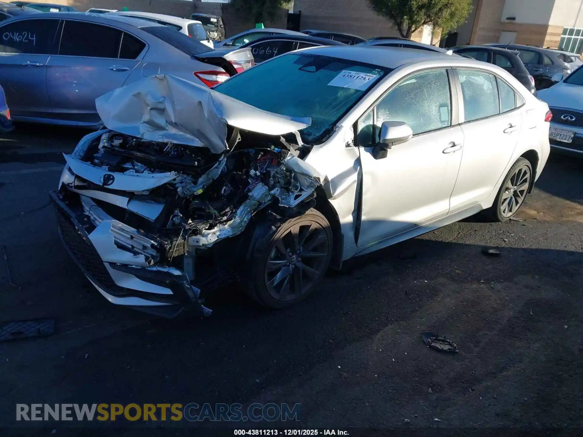 2 Photograph of a damaged car 5YFS4MCE2PP165009 TOYOTA COROLLA 2023