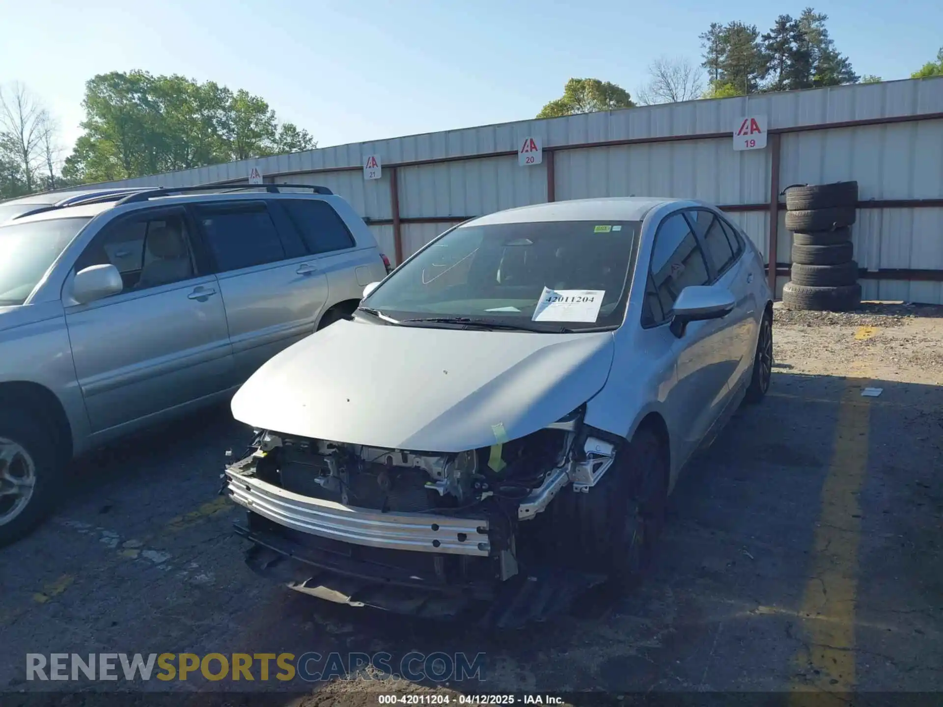 2 Photograph of a damaged car 5YFS4MCE2PP165964 TOYOTA COROLLA 2023
