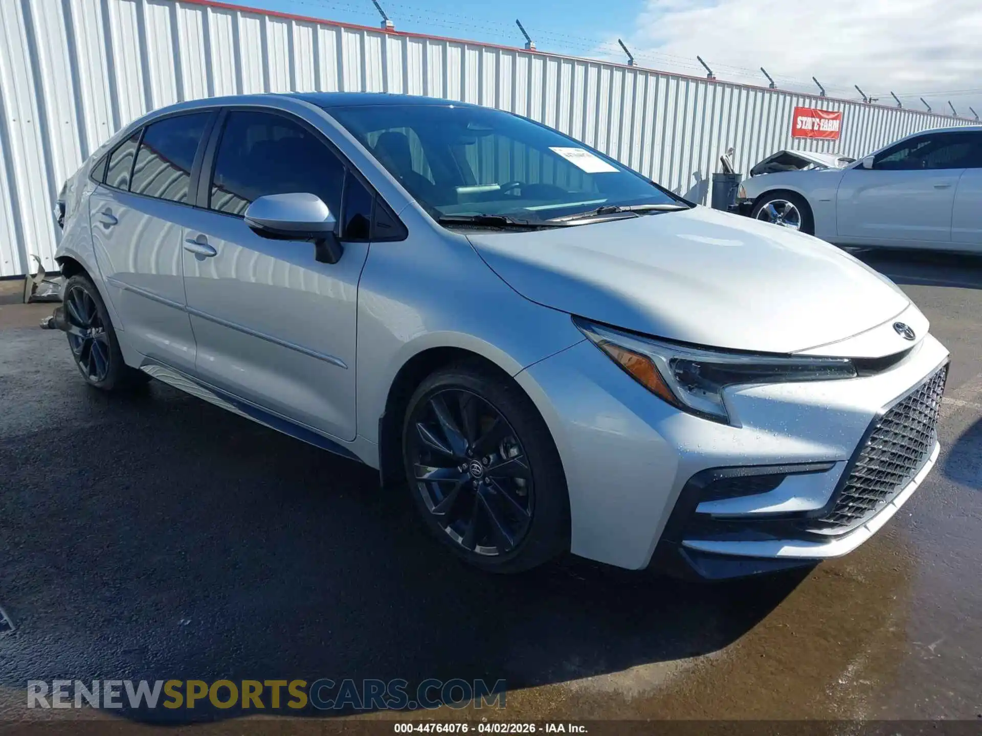 1 Photograph of a damaged car 5YFS4MCE3PP146260 TOYOTA COROLLA 2023