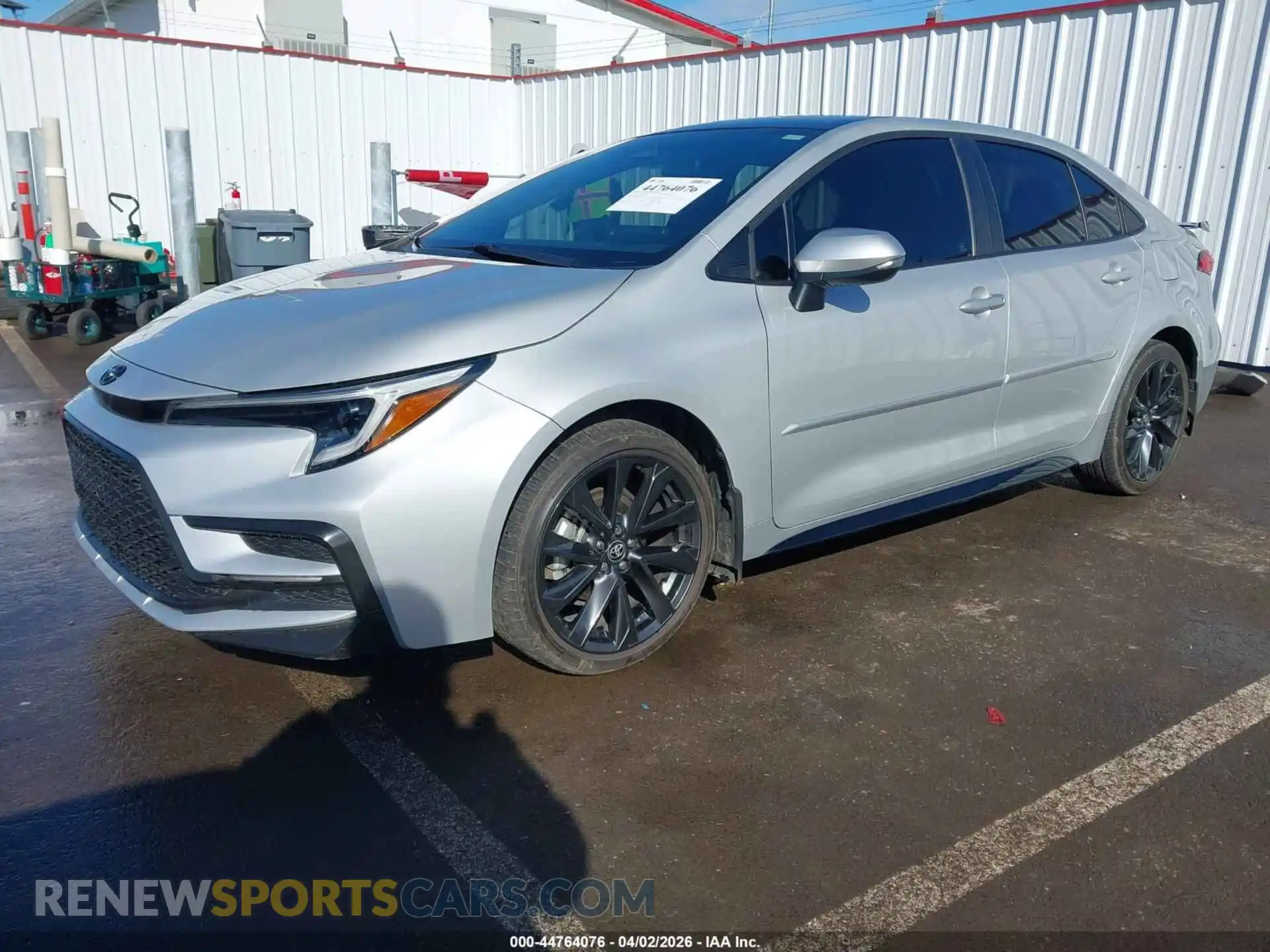 2 Photograph of a damaged car 5YFS4MCE3PP146260 TOYOTA COROLLA 2023