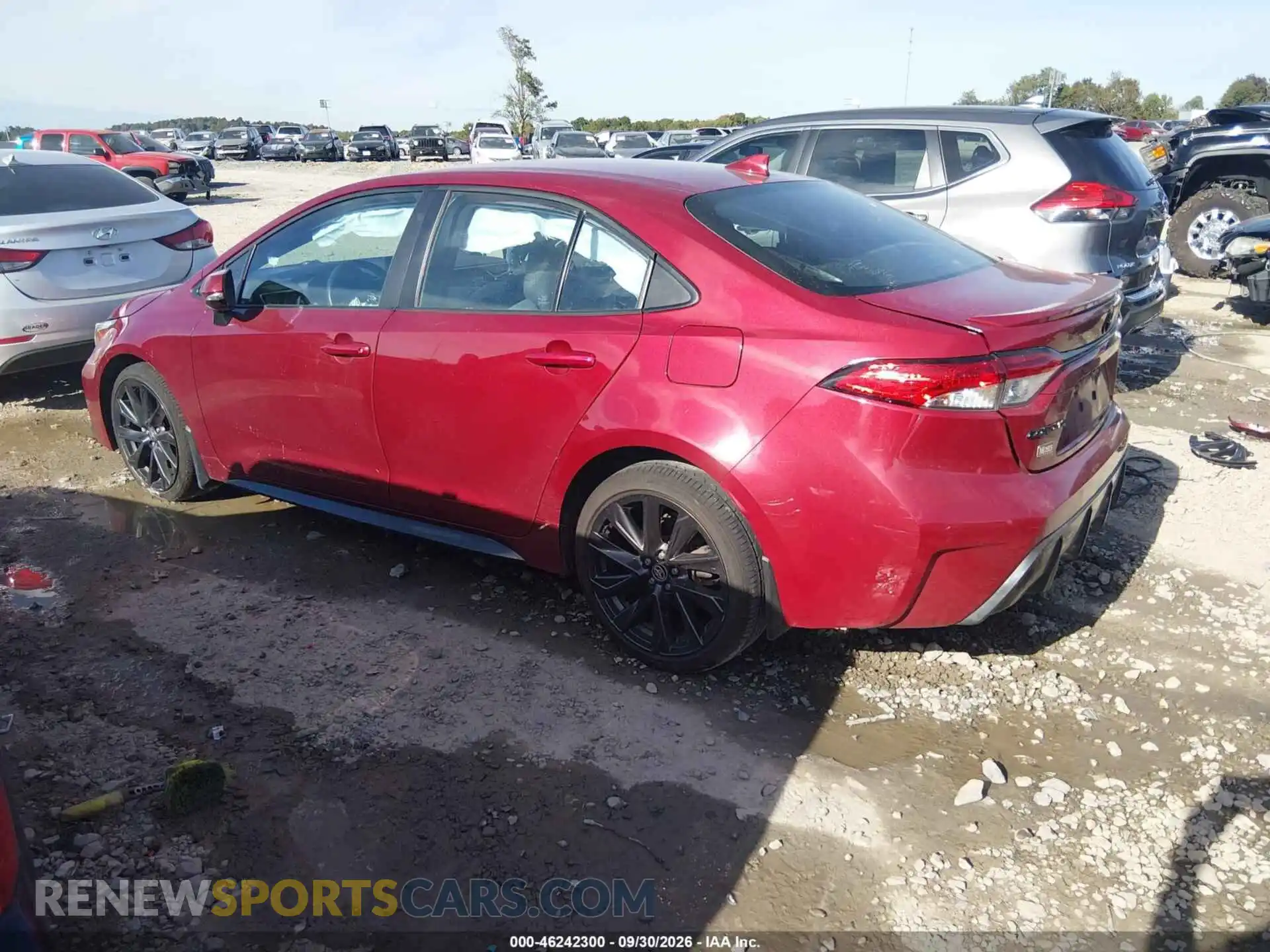 3 fotografías del automóvil dañado 5YFS4MCE3PP148347 TOYOTA COROLLA 2023