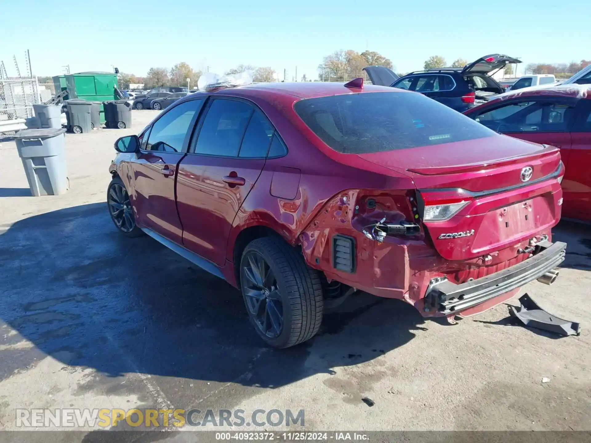 3 Photograph of a damaged car 5YFS4MCE3PP155783 TOYOTA COROLLA 2023
