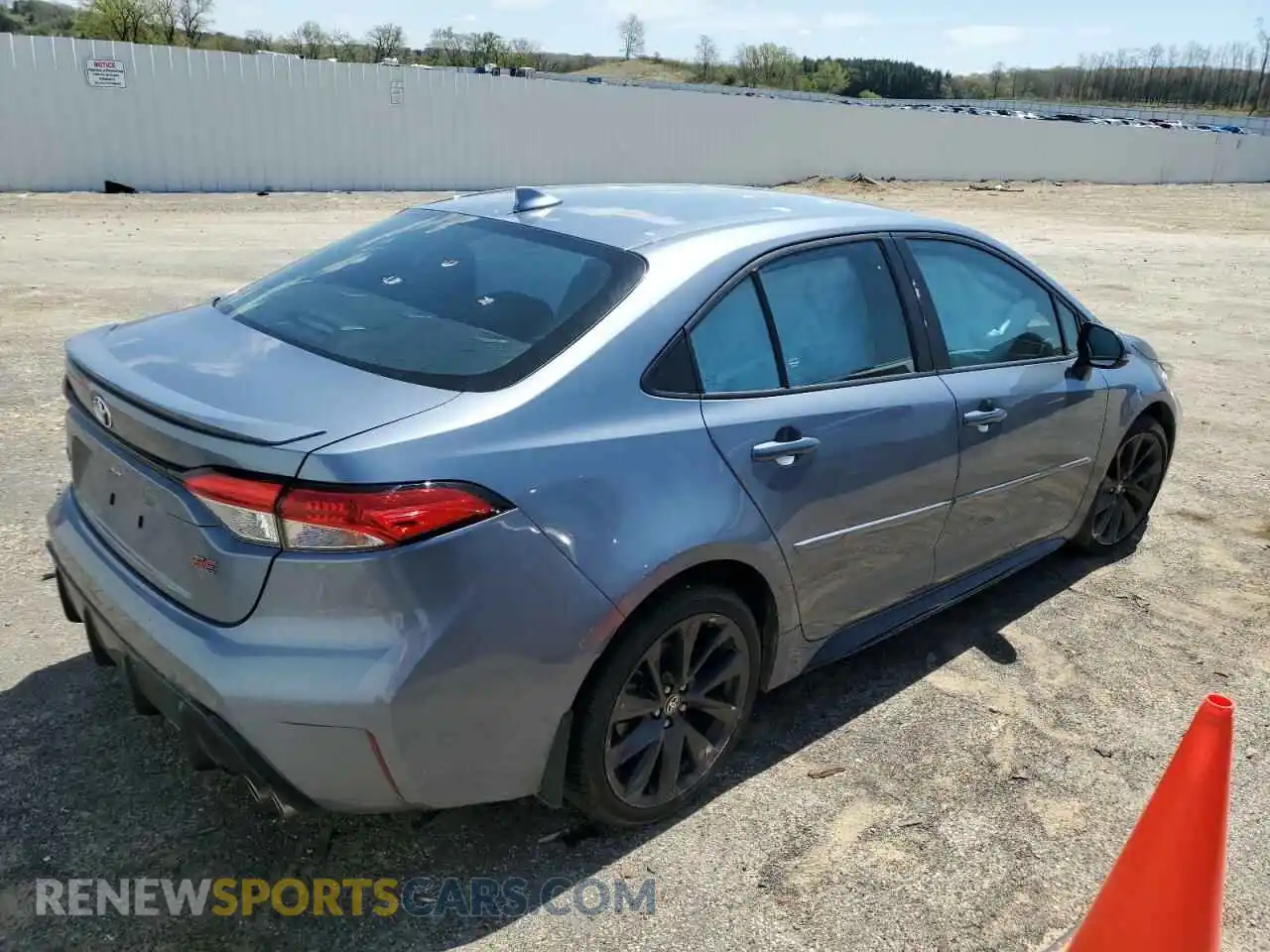 3 Photograph of a damaged car 5YFS4MCE3PP161177 TOYOTA COROLLA 2023