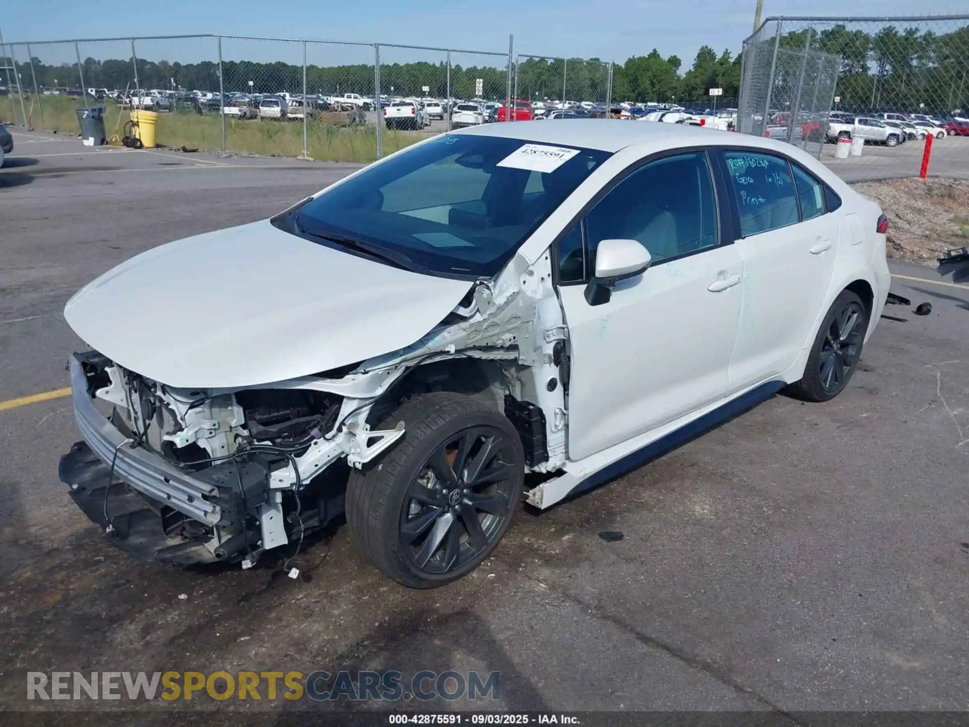 2 Photograph of a damaged car 5YFS4MCE3PP167738 TOYOTA COROLLA 2023
