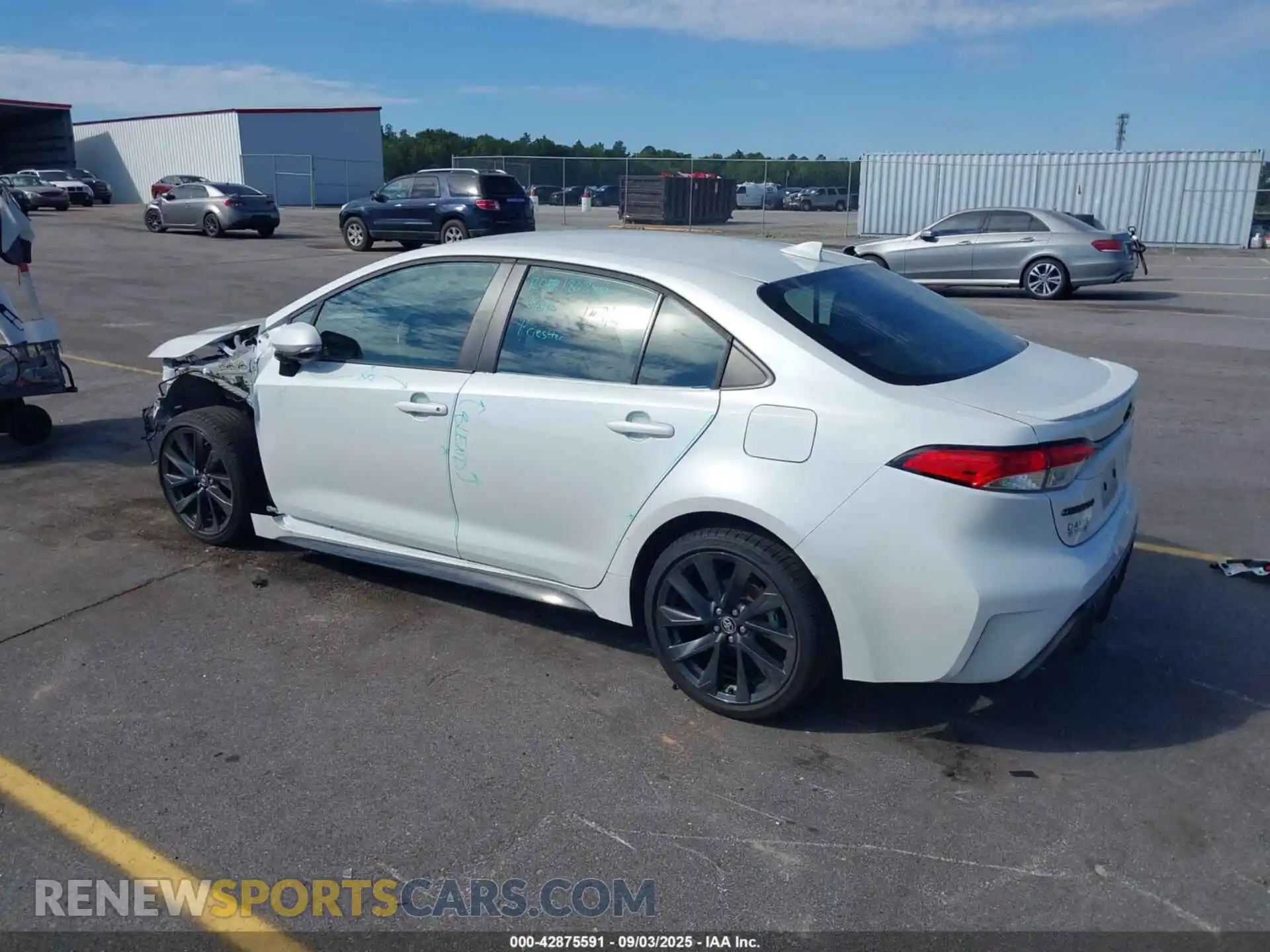 3 Photograph of a damaged car 5YFS4MCE3PP167738 TOYOTA COROLLA 2023