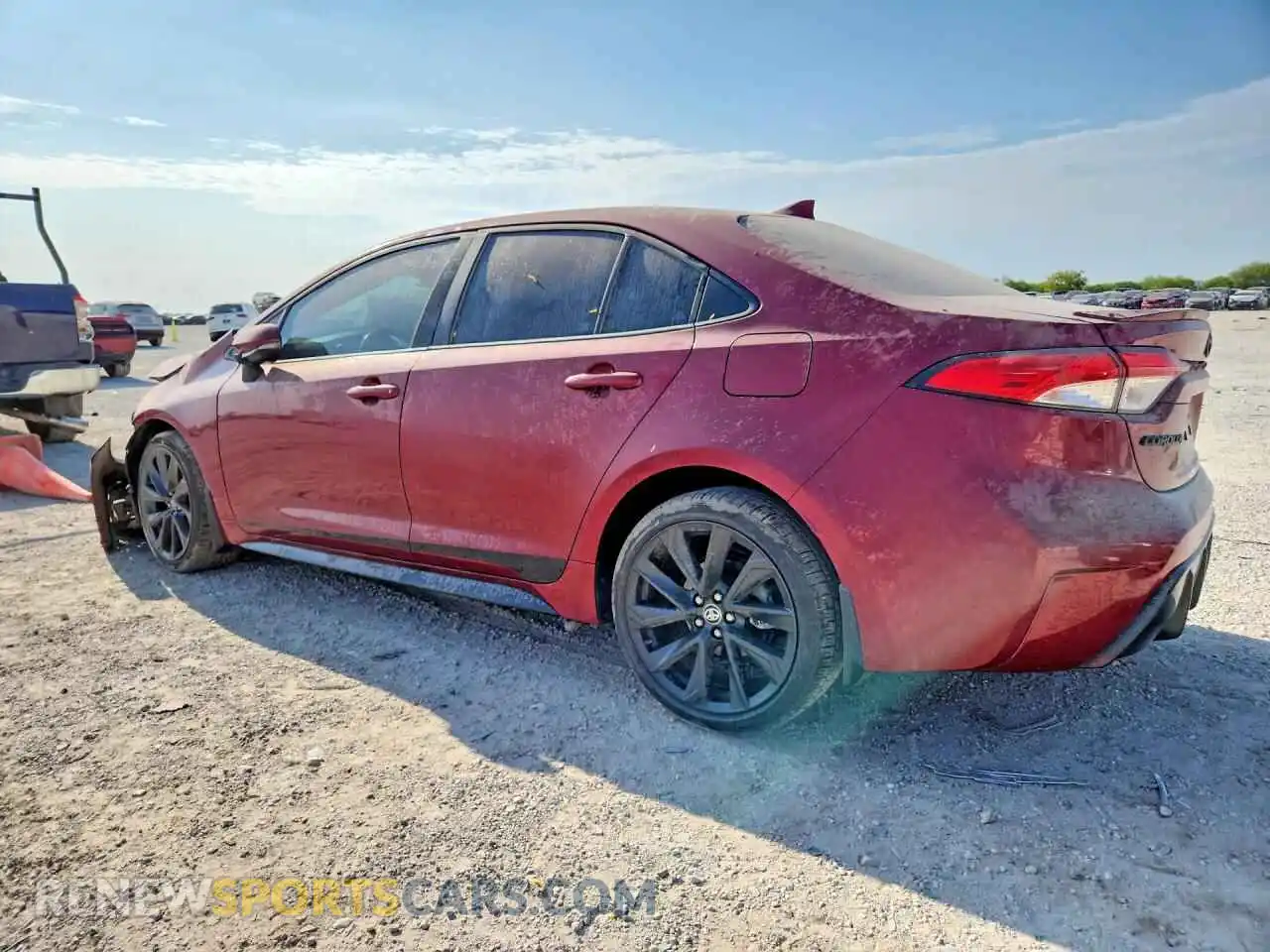 2 Photograph of a damaged car 5YFS4MCE4PP156814 TOYOTA COROLLA 2023