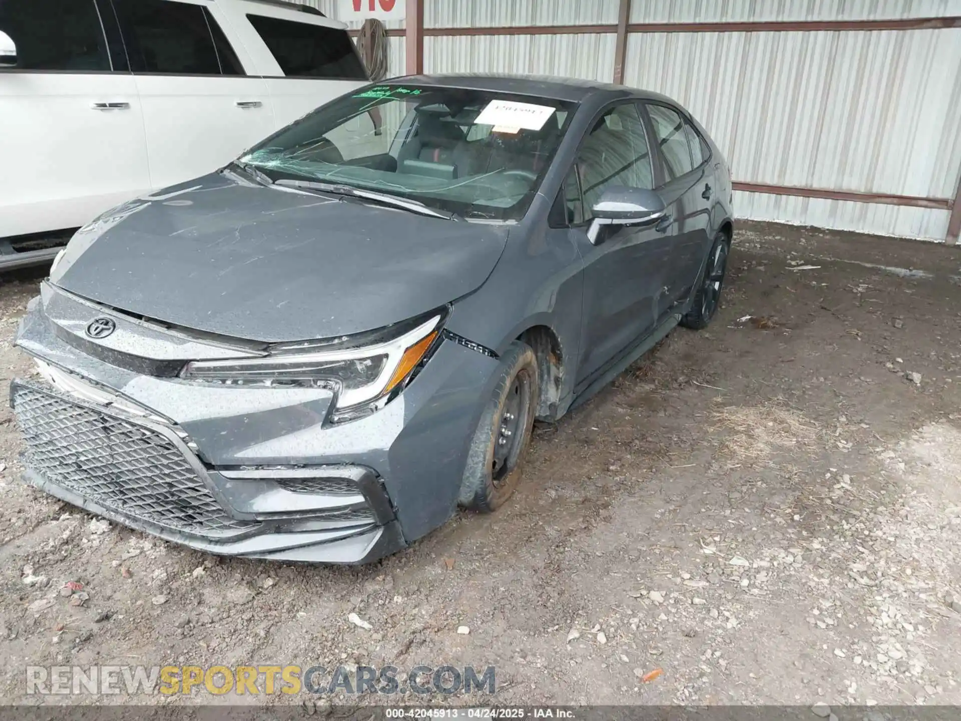 2 Photograph of a damaged car 5YFS4MCE4PP160698 TOYOTA COROLLA 2023